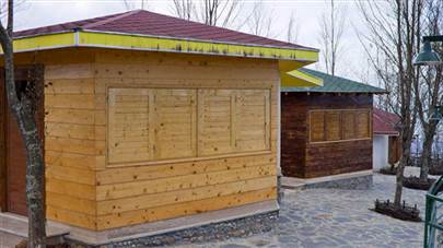 نمای بیرونی هتل بام سبز رامسر نمای بیرونی هتل بام سبز رامسر